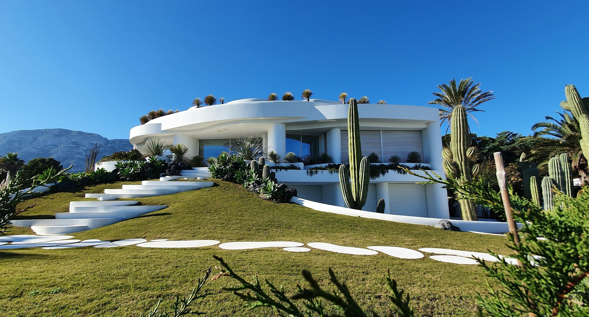 Contemporary white villa — southern Spain